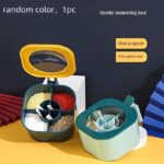 4-in-1 Spice Storage Box with Spoon – Kitchen Seasoning Organizer - Image 6