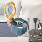 Airtight Multi Compartment Container (Random Color)