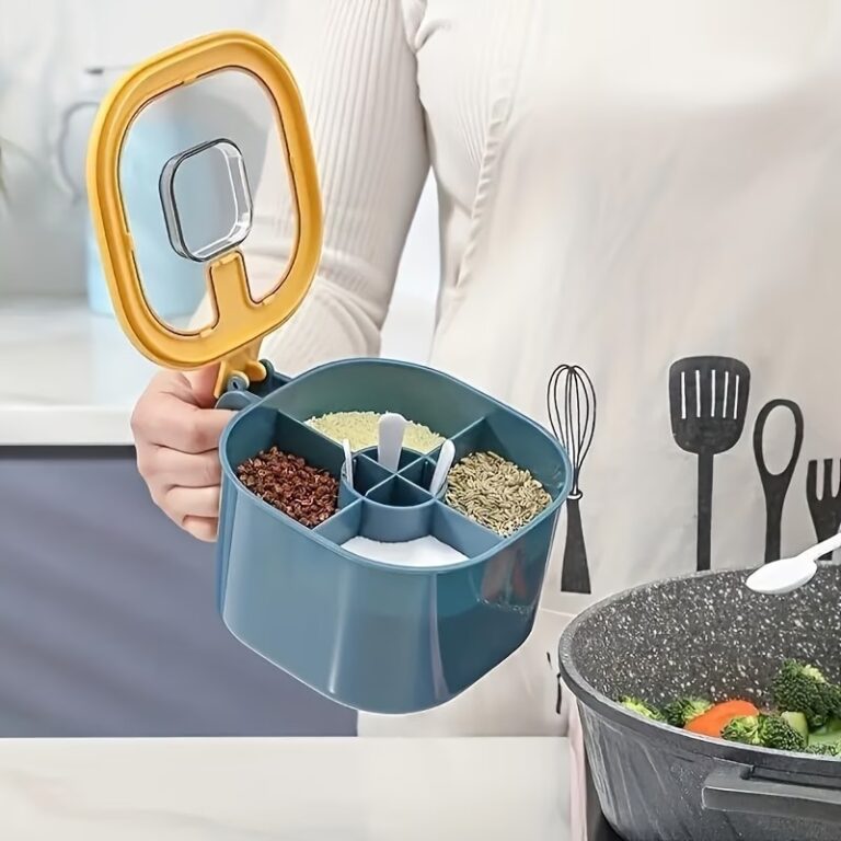 Airtight Multi Compartment Container (Random Color)