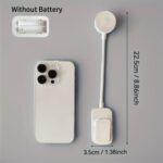 mini LED reading light size compared to smartphone